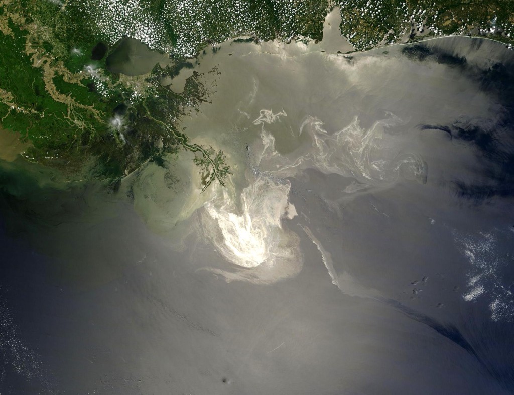 Deepwater Horizon Spill. Image: NASA
